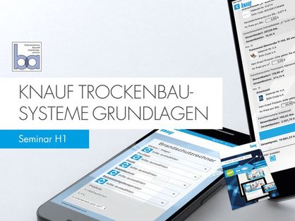Knauf Trockenbau-Systeme  — Grundlagen — H1