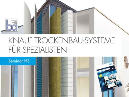 Knauf Trockenbau-Systeme für Spezialisten — H3